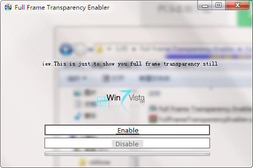 Full Frame Transparency Enabler1.0