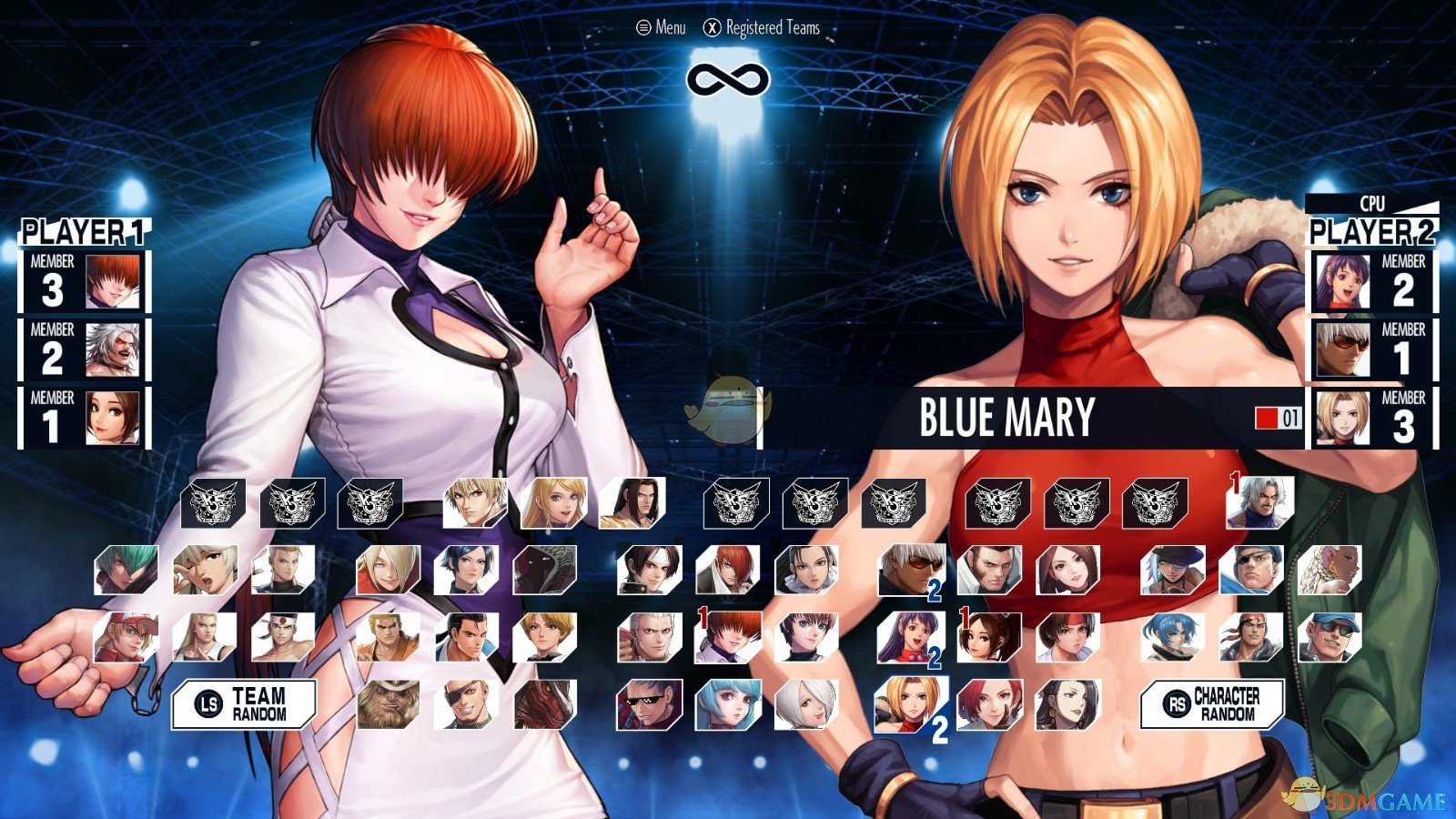 拳皇15选人界面立绘替换包mod