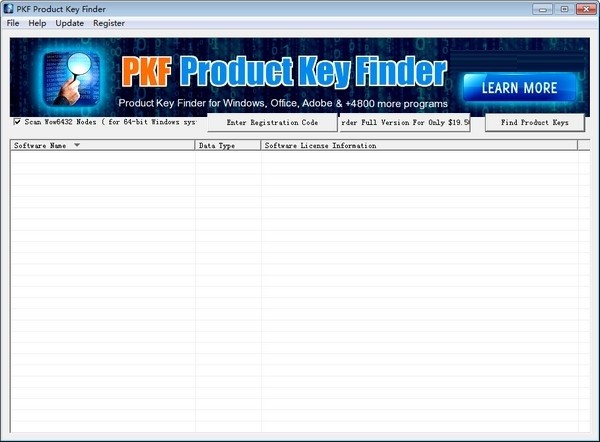 PKF Product Key Finder1.4.0