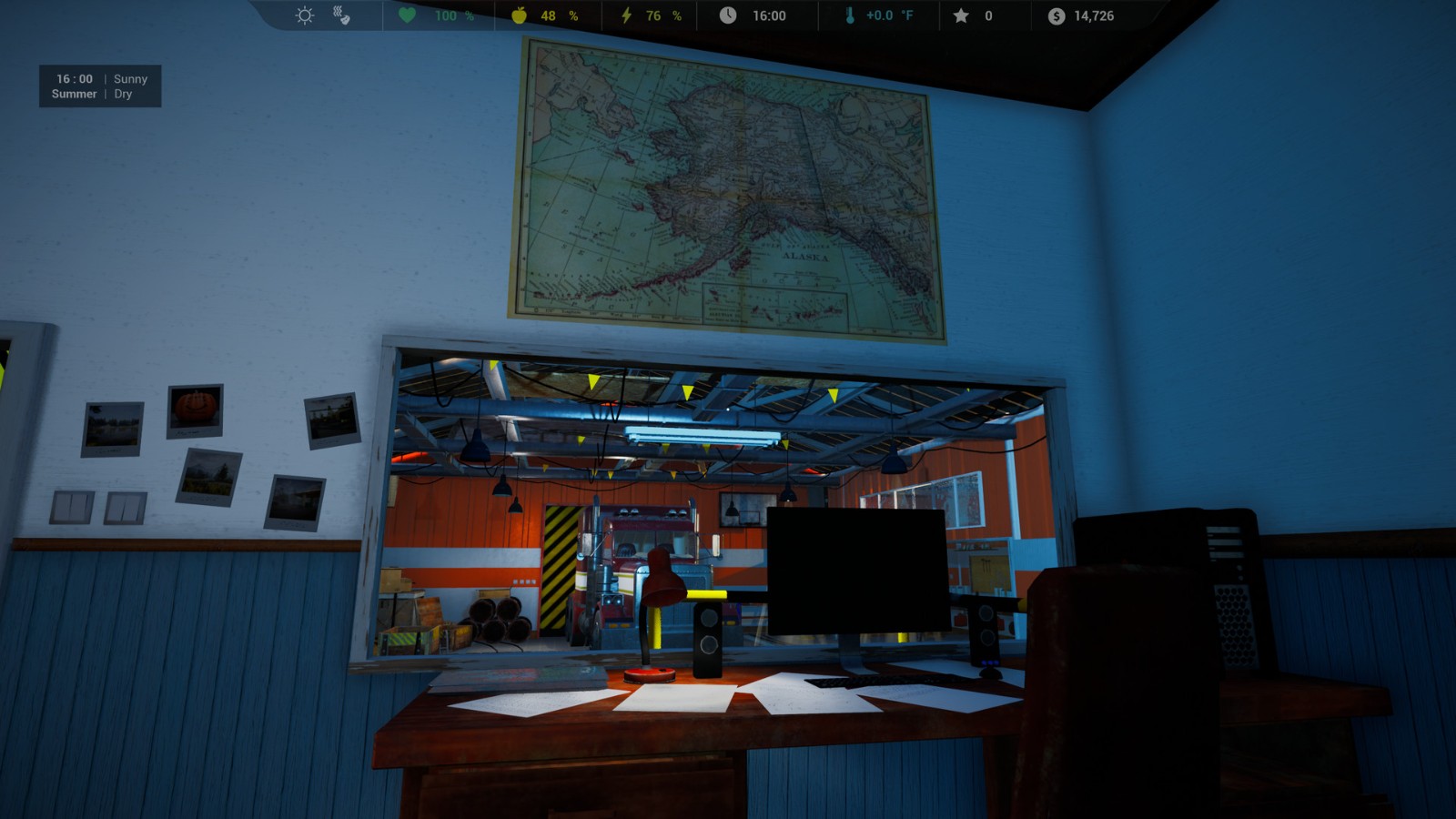 未来游戏展：《阿拉斯加卡车模拟器》新实机预告 试玩版现已在Steam上线