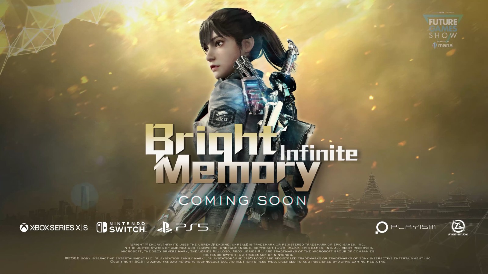 未来游戏展：《光明记忆：无限》宣布PS5、Xbox Series和Switch