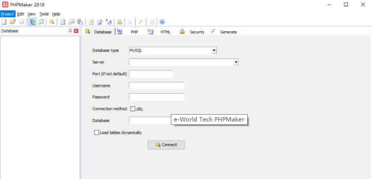 e-World Tech PHPMaker0.7