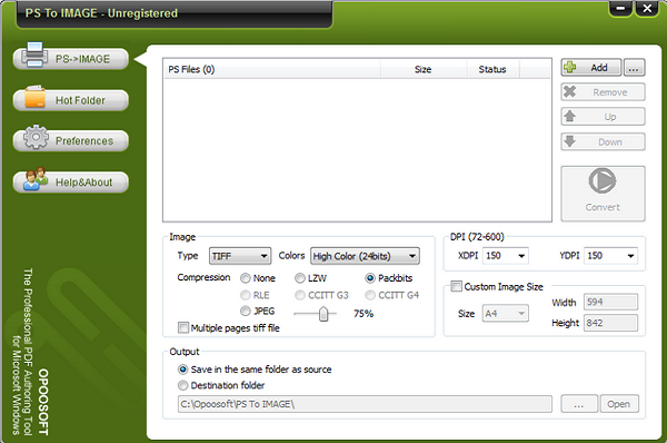 PS To IMAGE8.8.5