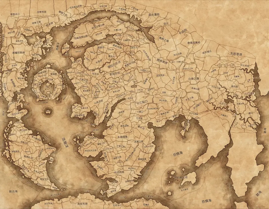《全面战争: 战锤3》 到家王国地图揭露