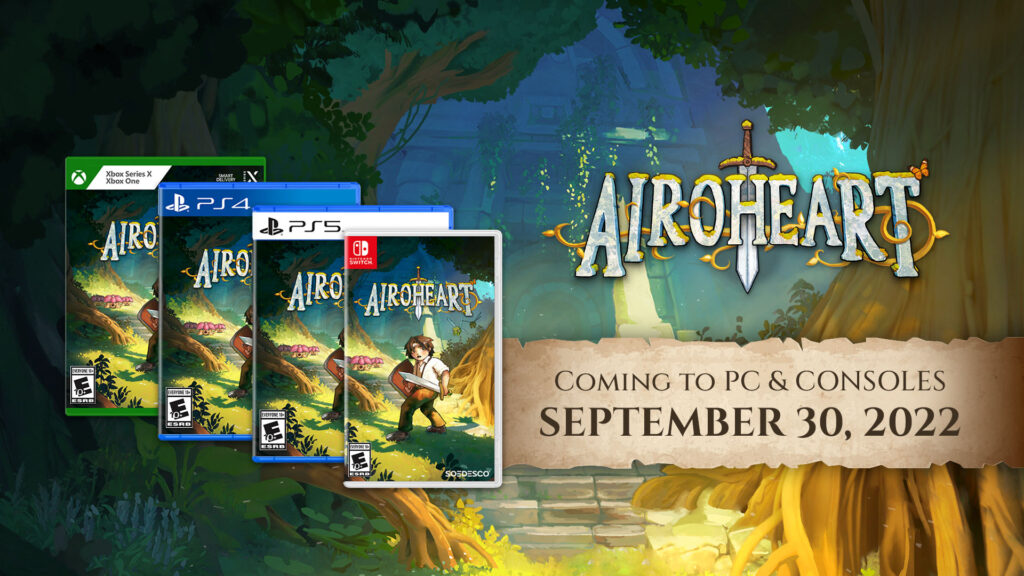 经典风格ARPG《Airoheart》9月30日登陆全平台