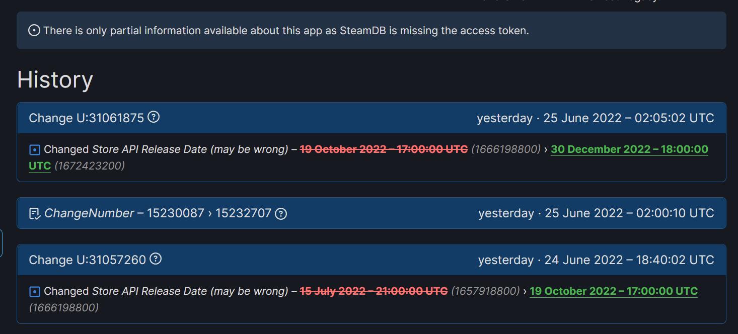 SteamDB《奥秘海域：响马传奇合辑》上市日期更改为12月30日 后续尚不明白可否再改