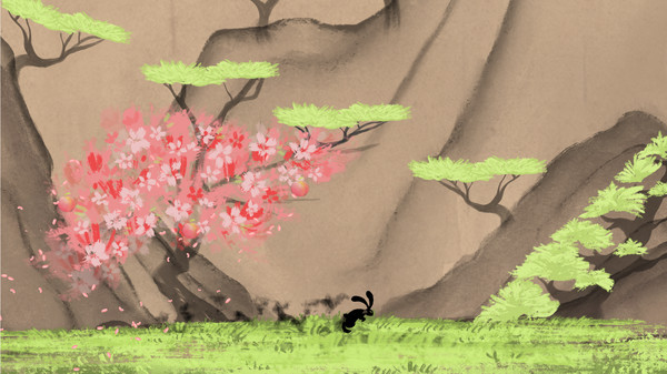 2D平台休闲举措游戏《兔子的卷轴》 在Steam收费推出