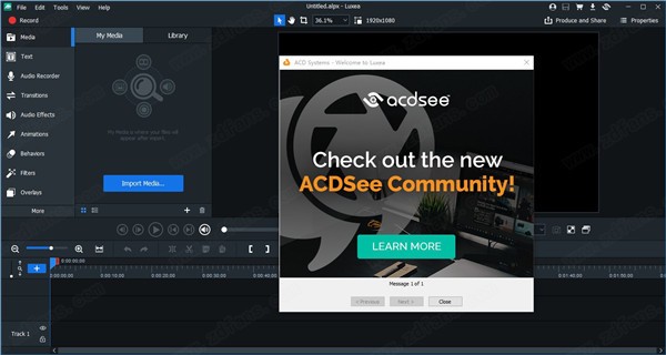 ACDSee Luxea Video Editor6.0