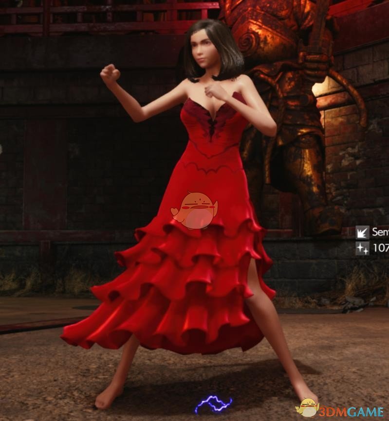 《最终幻想7：重制版》蒂法的爱丽丝红色礼服MOD