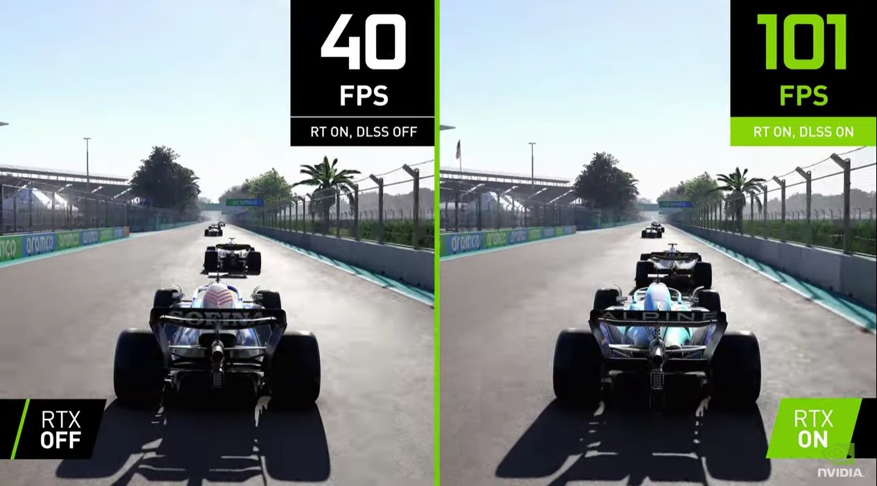 NVIDIA发布516.59显卡驱动：《F1 22》提升2倍性能