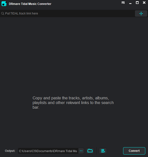 DRmare Tidal Music Converter1.1.0
