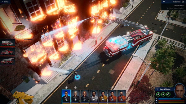  消防主题政策游戏《生死虎将》 已经在Steam出卖 生死虎将