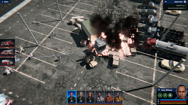 消防主题策略游戏《生死悍将》 现已在Steam发售