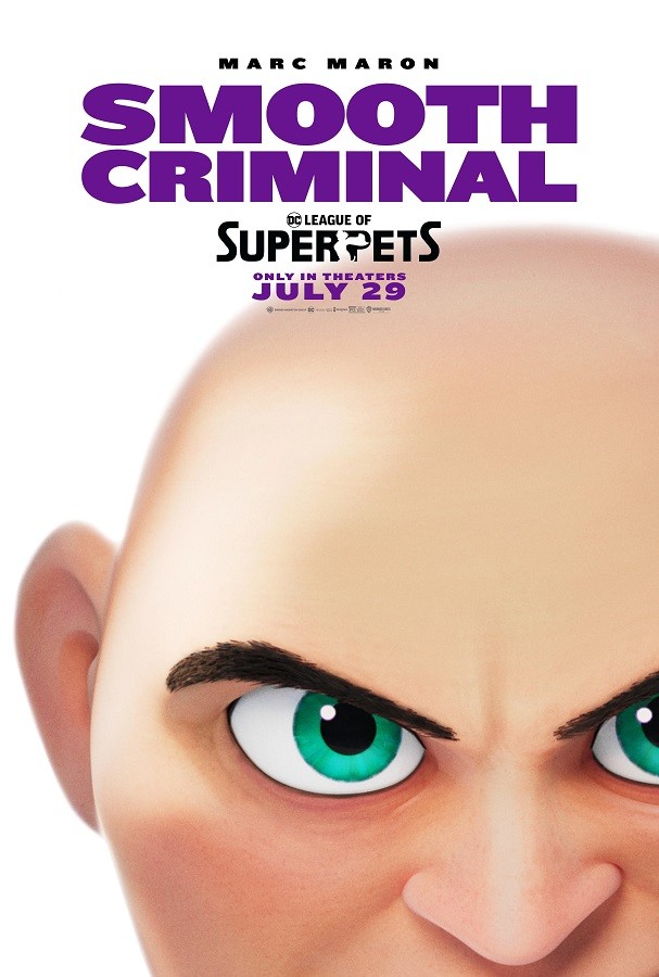 7月29日上映《DC萌宠特遣队》公开人形脚色海报