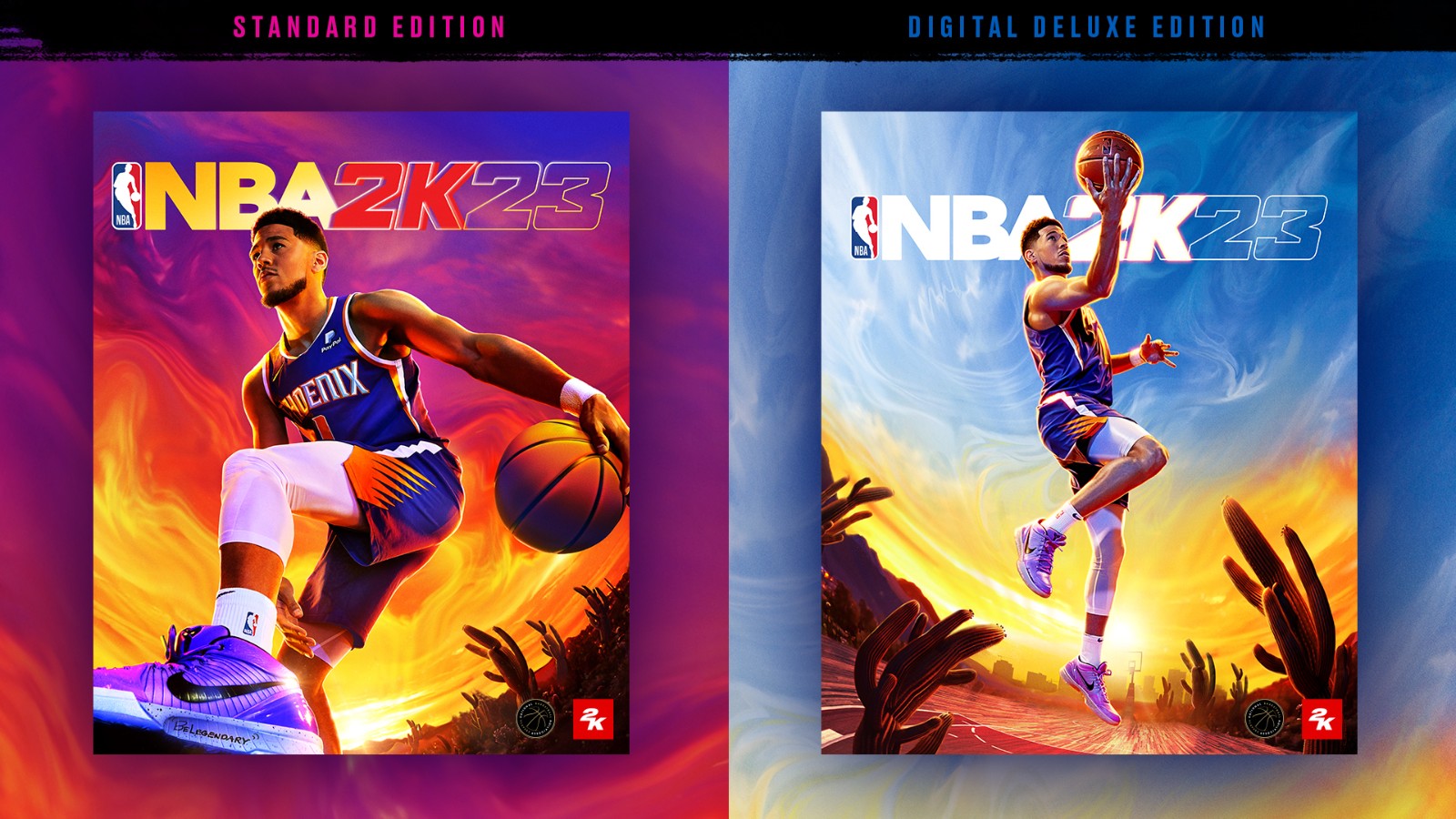 召之即战：NBA全明星球员德文·布克成为《NBA 2K23》封面人物