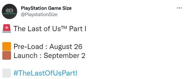 《最后的生还者》PS5版8月26日开始预载 正式版预计9月2日发售