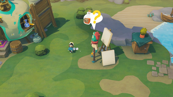 沙盒益智冒险游戏《蛙岛光阳》 现已正在Steam支卖