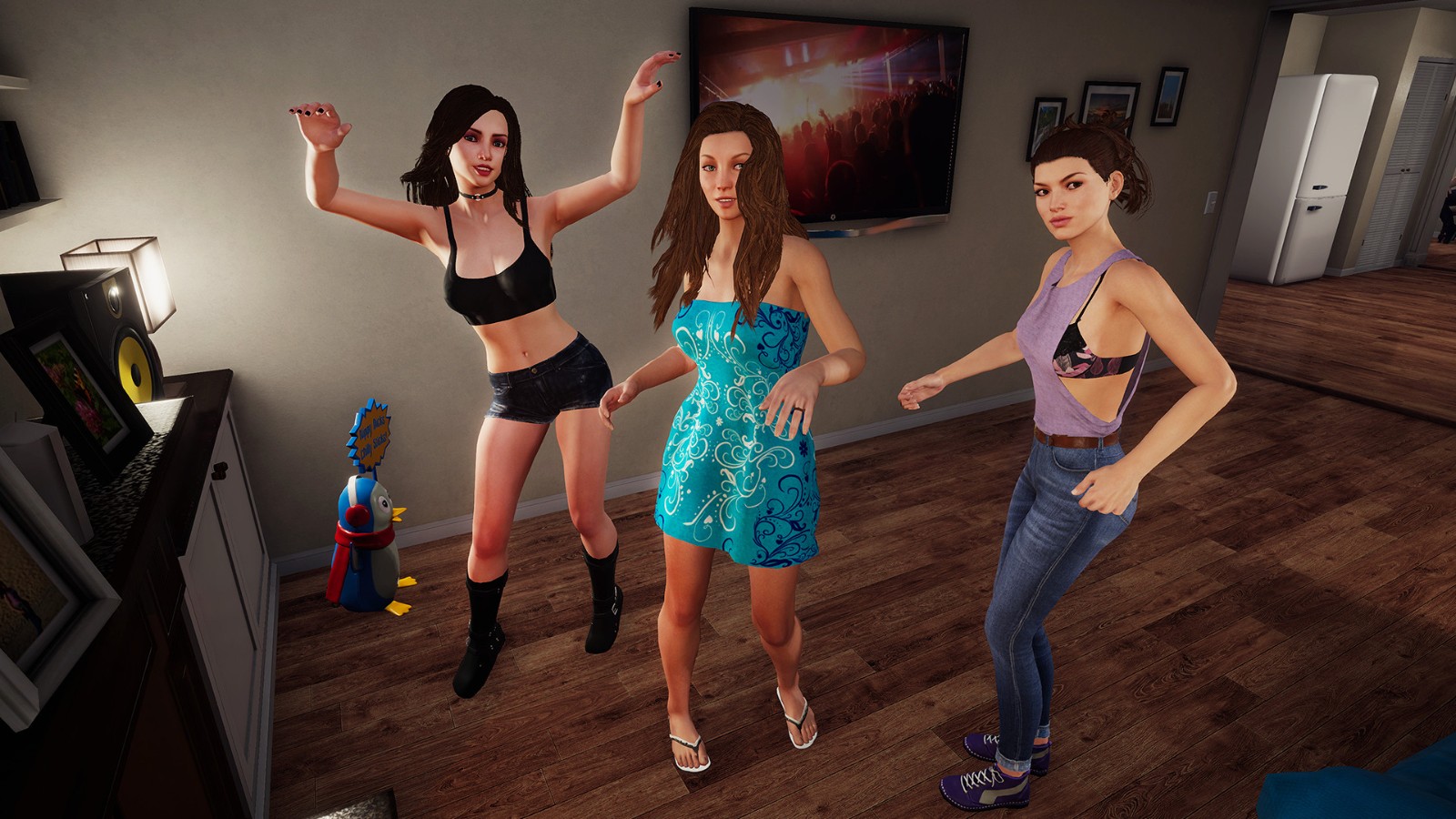 18+喜剧冒险游戏《家庭派对》现已在Steam正式发售 获特别好评