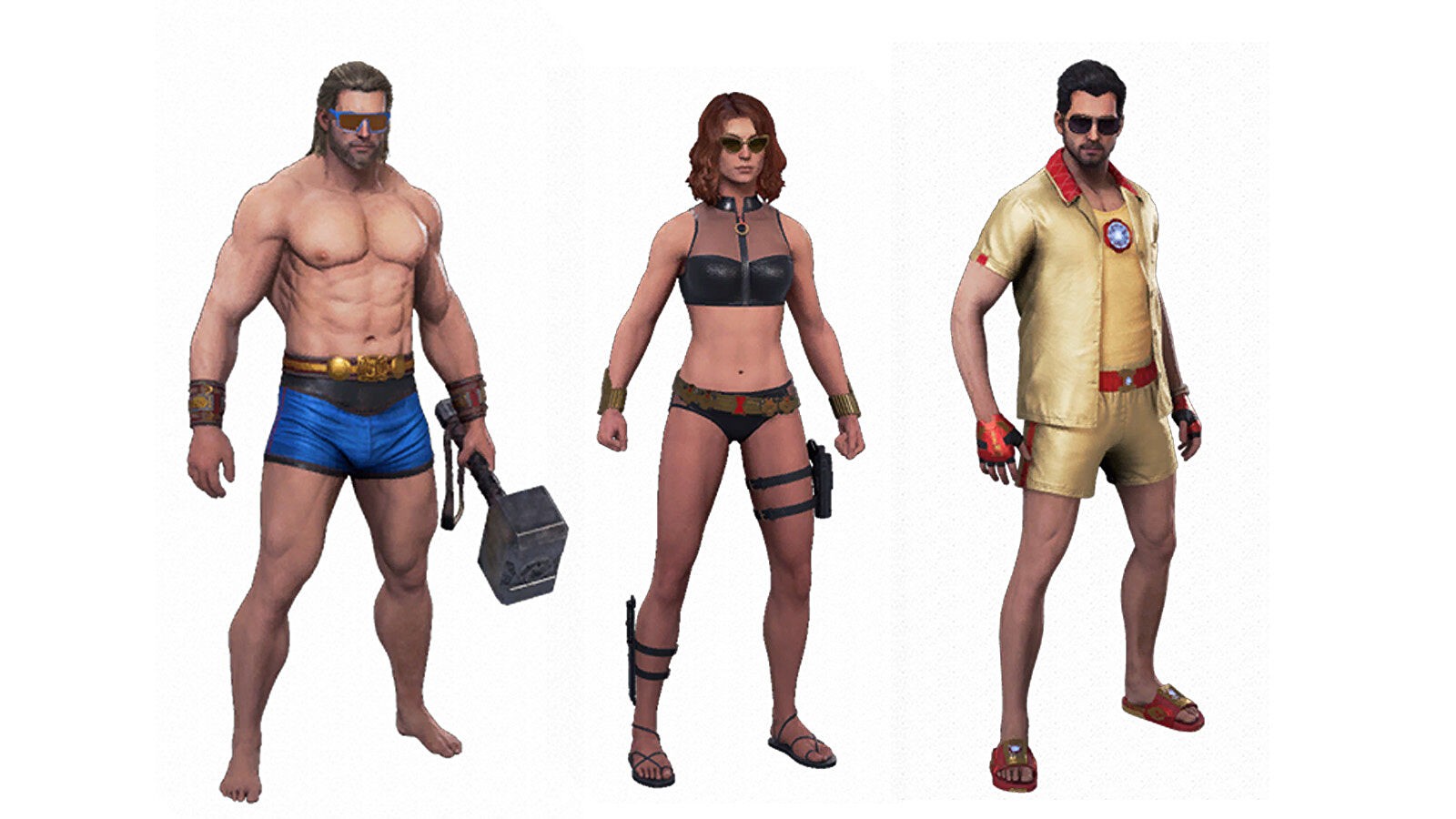 《漫威复仇者联盟》夏季主题新装扮曝光 将包含雷神、钢铁侠等角色