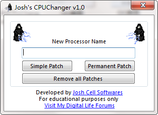 Joshs CPUChanger