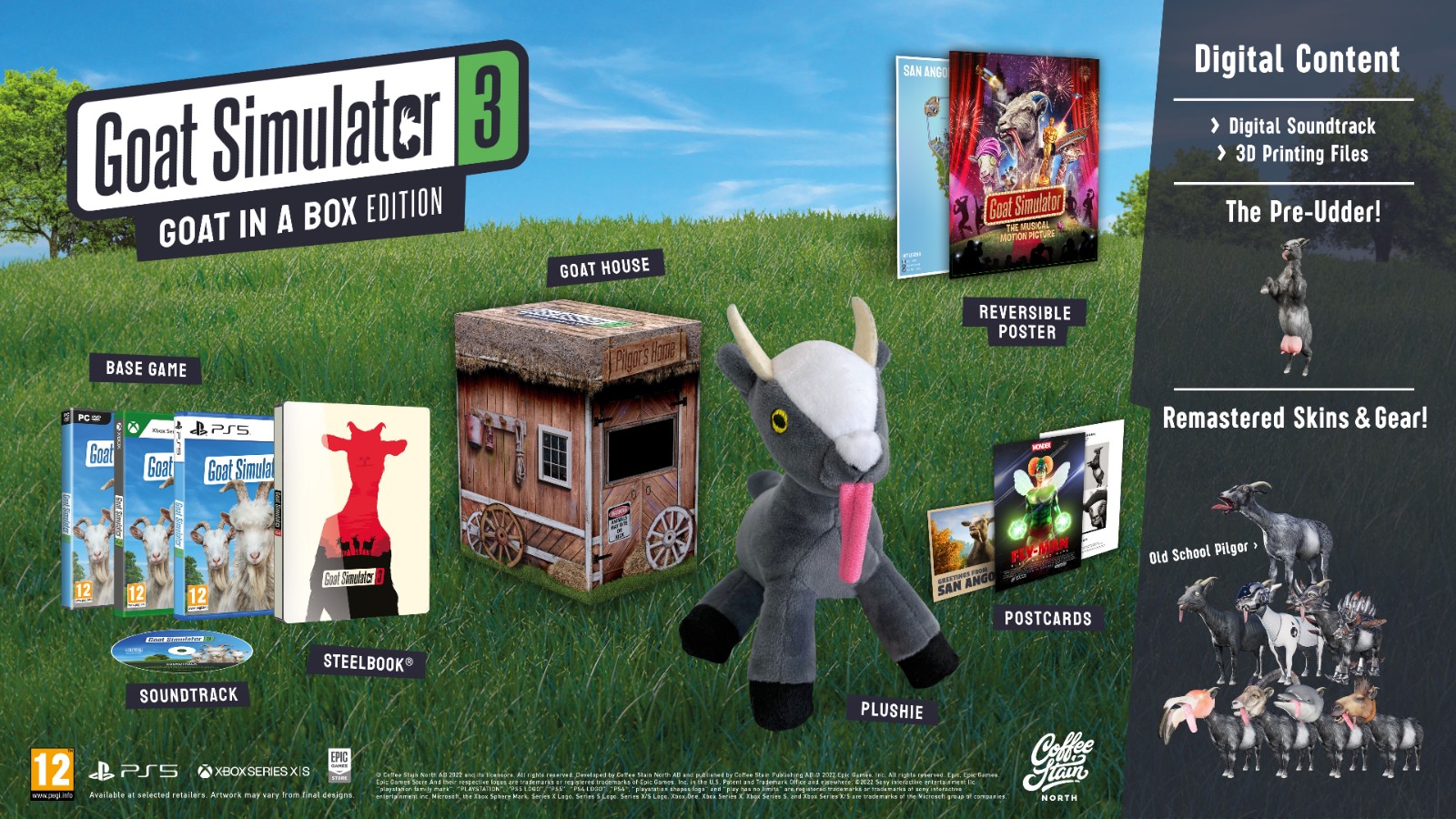 《模拟山羊3》11月17日发行 “羊盒”实体版公布