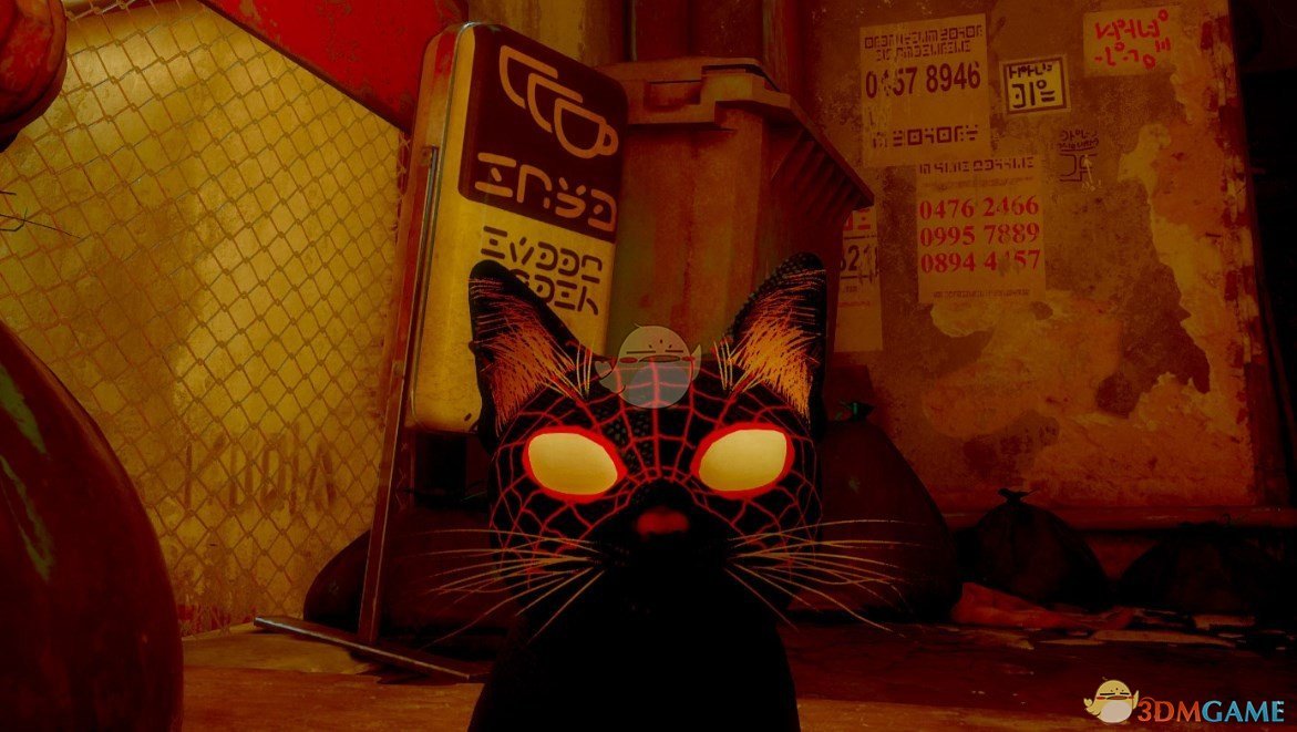 《Stray》黑蛛迈尔斯猫猫MOD