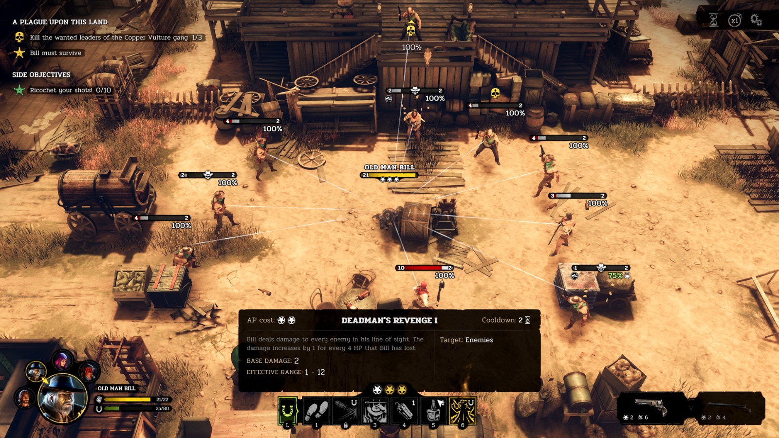 策略游戏《血战西部2》8月5日登陆Steam及GOG 组建强盗队伍并追捕恶魔