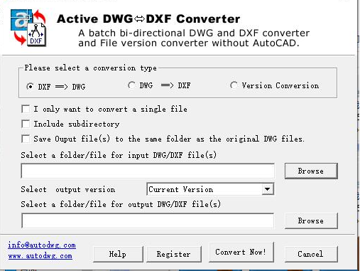 DWG DXF Converter1.0