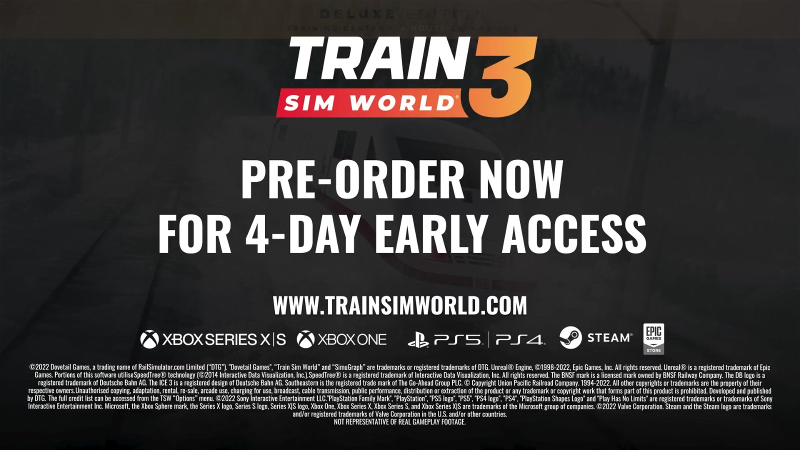 《模拟火车世界3》面向各大平台公布 包括Game Pass