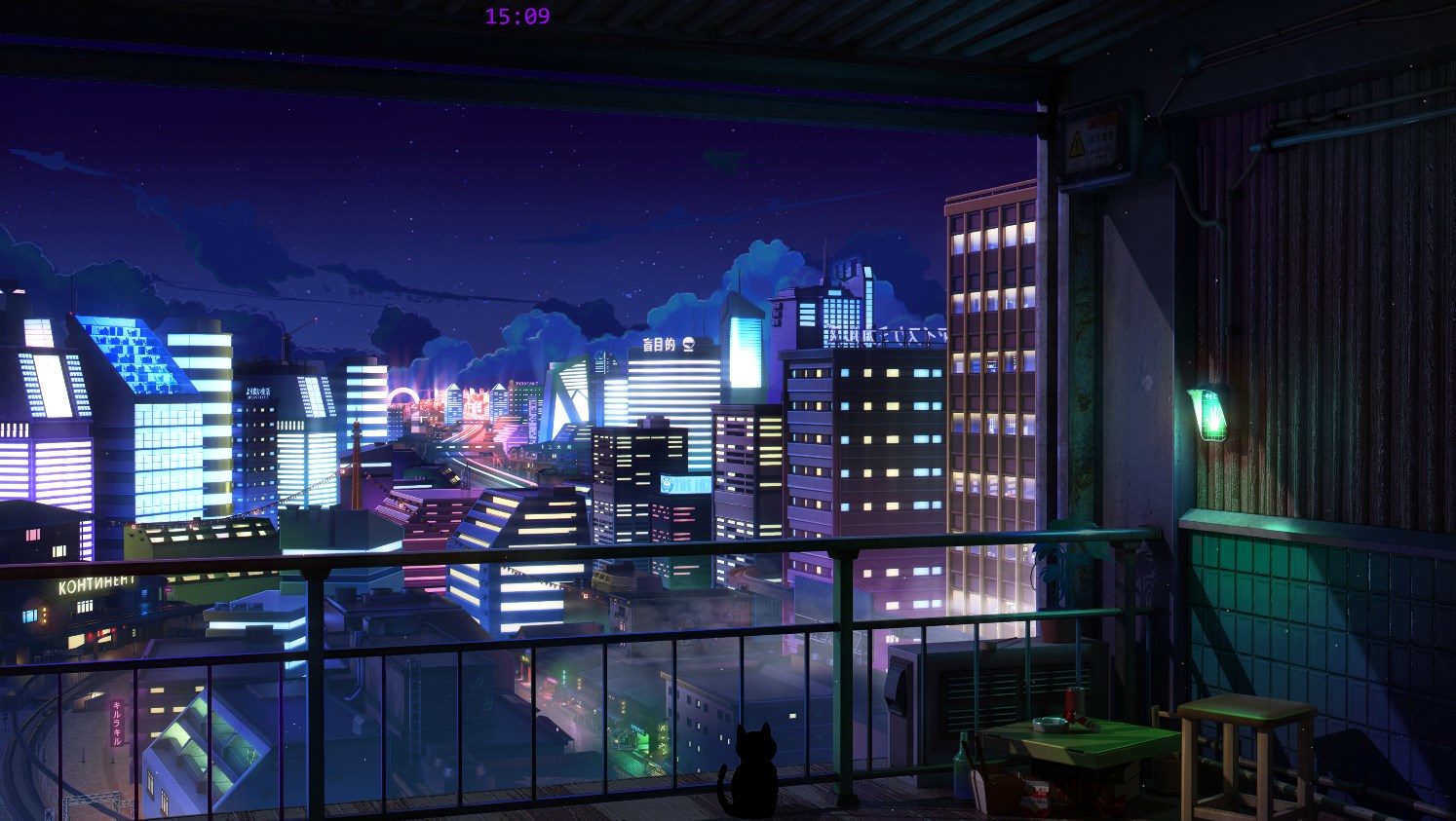 wallpaper城市夜景图片