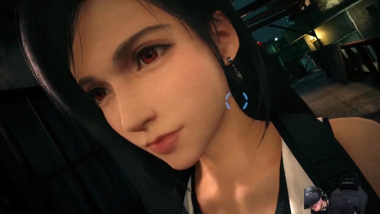 《最终幻想7：重制版》VR Mod实机演示发布 展示蒂法、艾莉丝等角色
