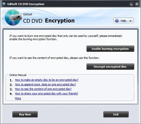 GiliSoft CD DVD Encryption3.2.0