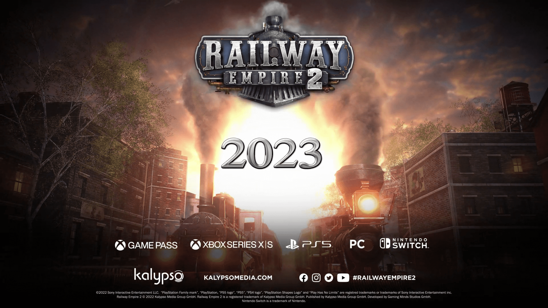 《铁路帝国2》2023年发售 将拥有洲际大地图