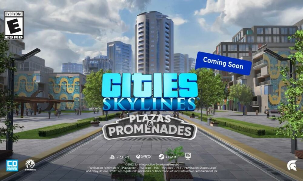 《城市：天际线》“广场和人行道”环保DLC预告公布_acgfun官网,acgmanga