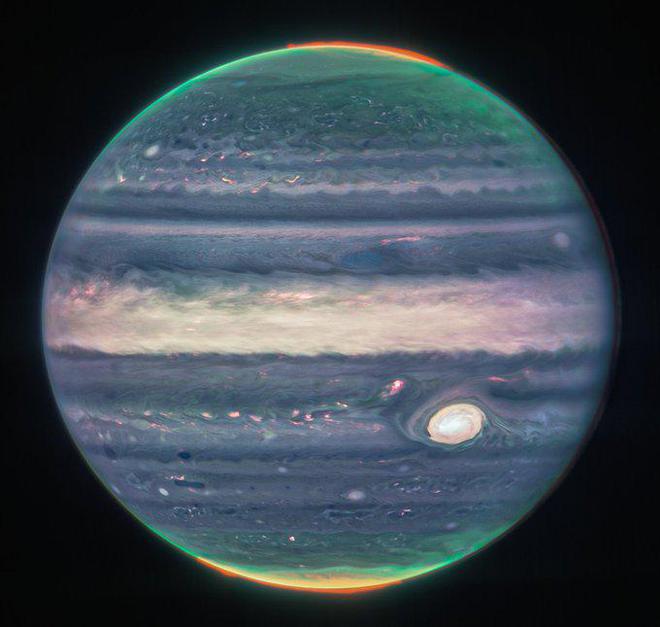 NASA發布韋伯最新木星高清圖像：“從未見過這樣的木星”