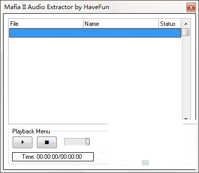 Mafia II Audio Extractor1.0