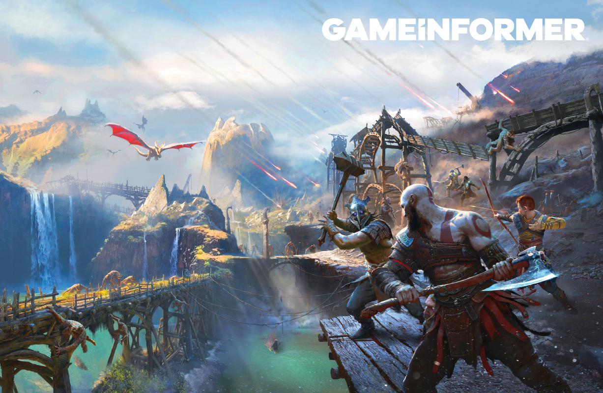 《战神5》Game Informer杂志封面展示 将作为北欧传说故事系列最终作