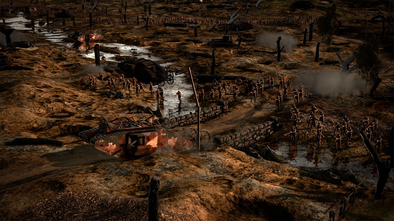 RTS游戏《世界大战：西方战线》发布 用指挥官视角体验第一次世界大战