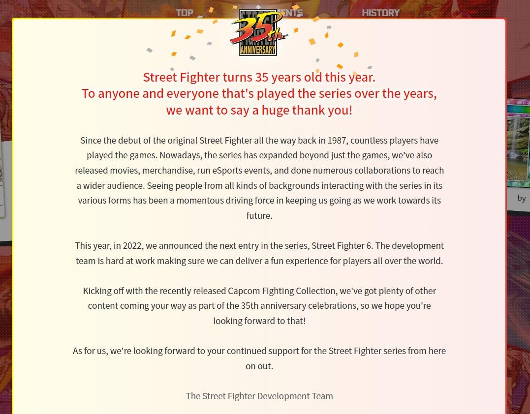 《街头霸王》35周年纪念网站上线 更多内容即将推出_亚洲最大动漫资源网站,h漫acg