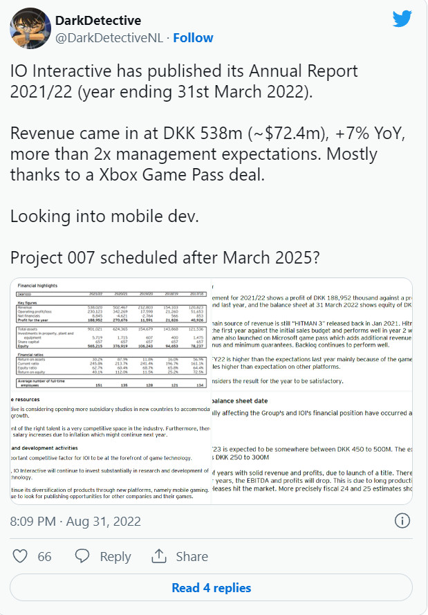 IO互动的007游戏 2025年3月之前不会发售