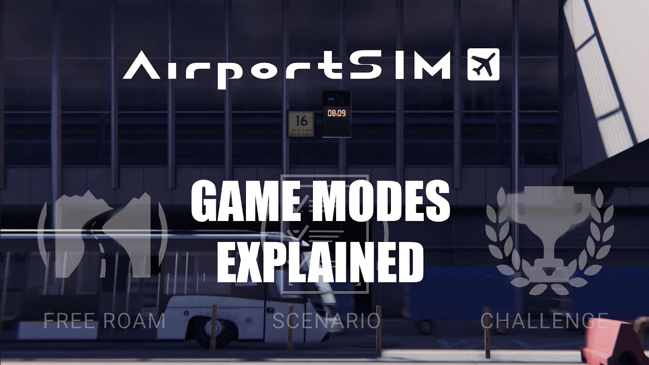 《机场模拟》发布“游戏模式”预告和全新截图 包含“自由漫游”“挑战模式”等