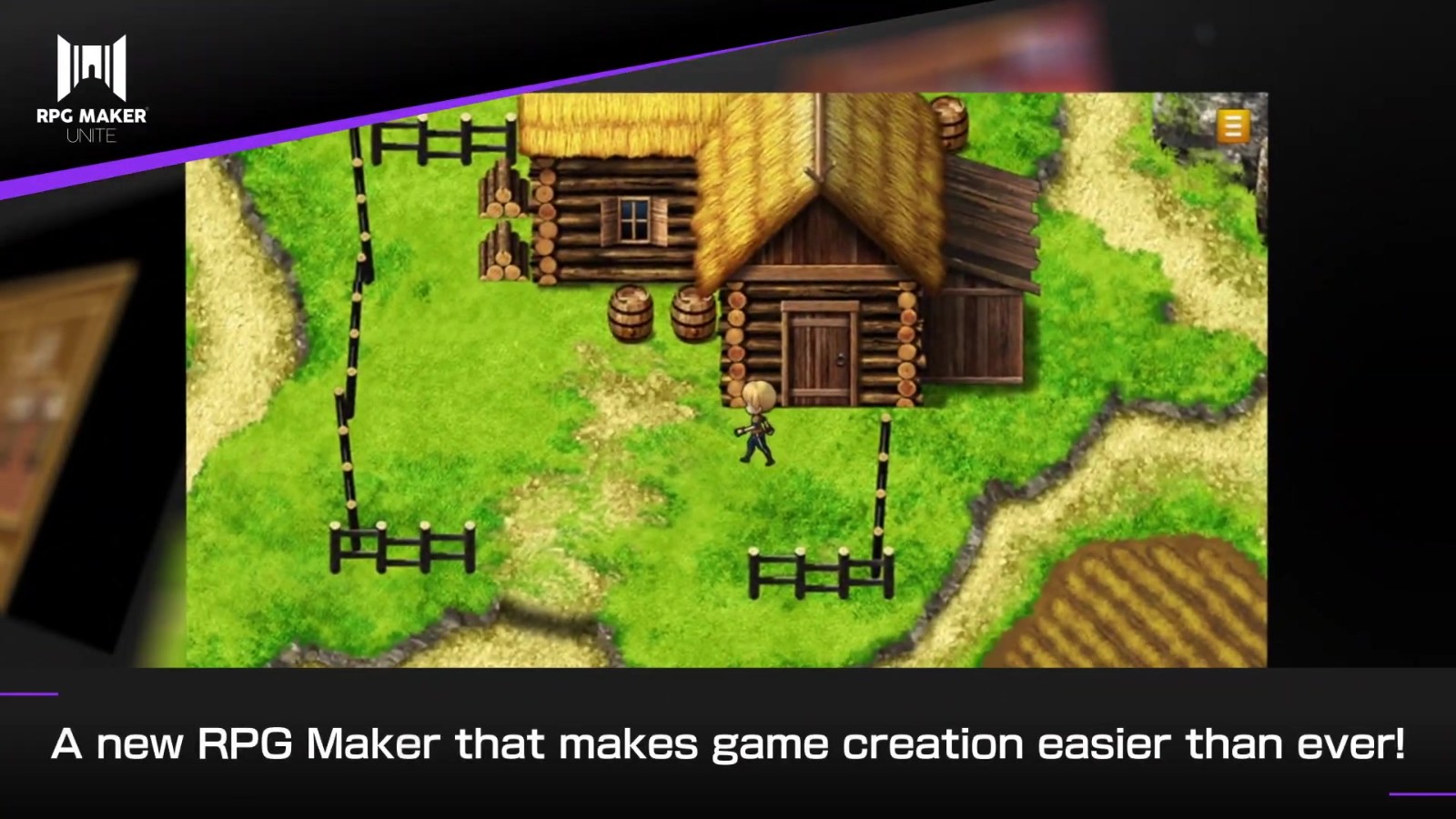 《RPG Maker Unite》首支预告片 介绍自动指导功能