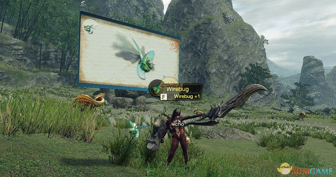 《怪物猎人：崛起》超醒目的翔虫MOD