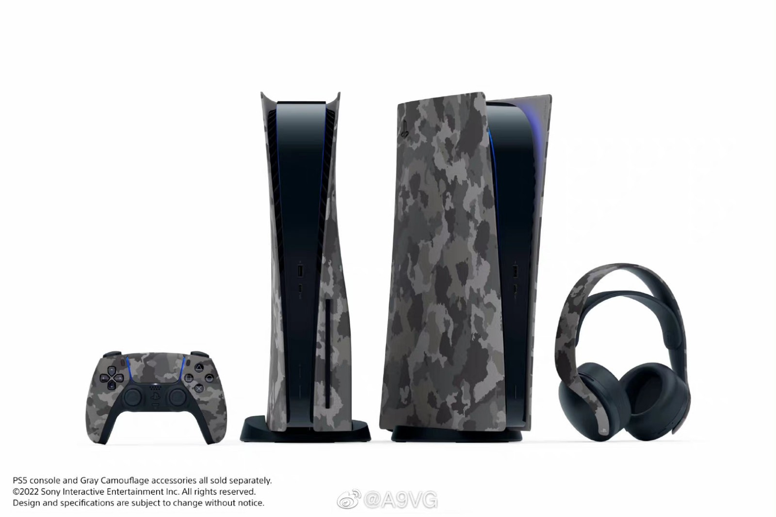 索尼PS5“深灰迷彩”外设公布 外壳、手柄10.14日上市 二次世界 第10张