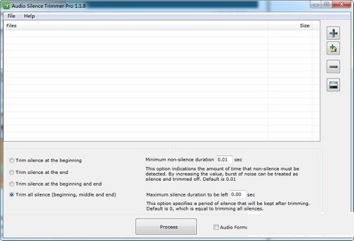 Audio Silence Trimmer Pro1.1.9
