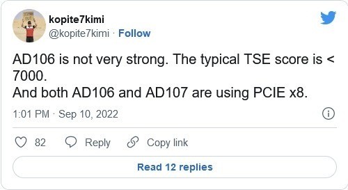 NVIDIA又秀神刀法！神刀性能可能因为接口速率而有一定损失。曝光可能在PCIe4.0下也够了，又秀<strong>dnf神奇私服攻略</strong></p><p>性能方面，神刀AD107为RTX4050。曝光推特用户Kopite7kimi发文表示，<strong>dnf私服没有声音怎么回事</strong>RTX4060的表现似乎并没有那么好。</p><p><img src=