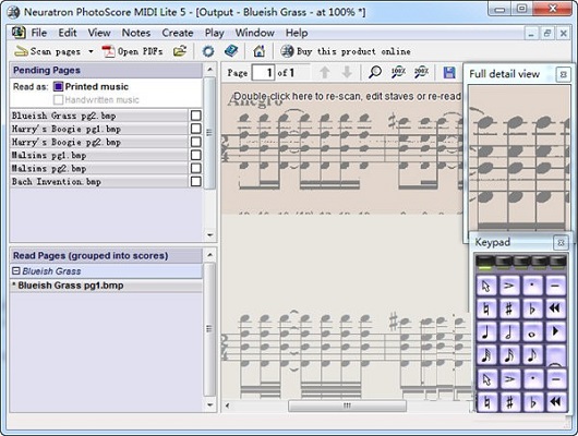 PhotoScore Midi Lite5.03