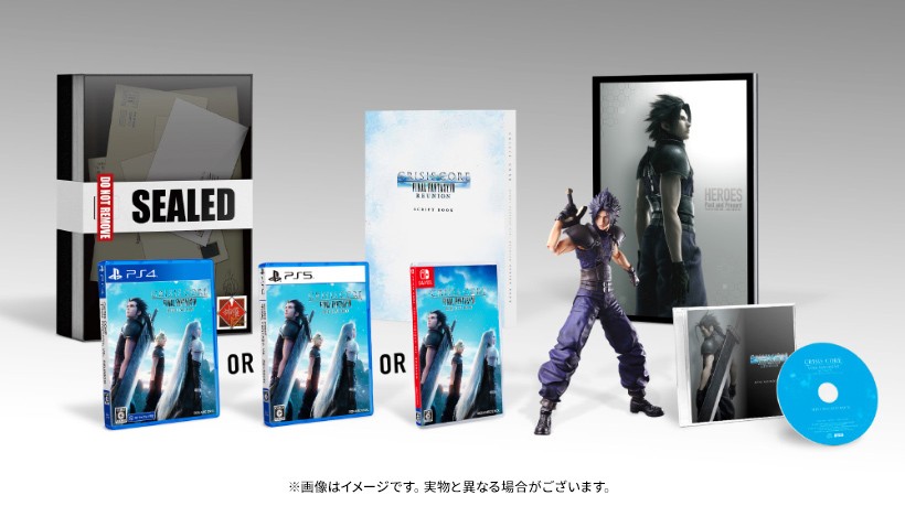 《最终幻想7：核心危机 再融合》实体英雄版预购开启 售价1557元