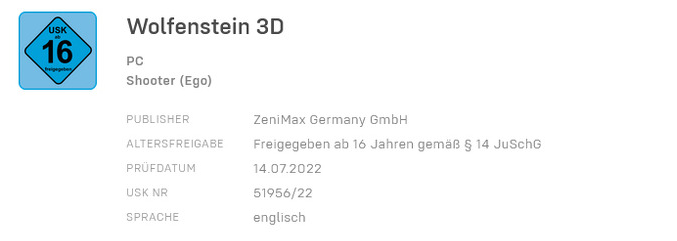 时隔30年终于可以合规购买 名作《德军总部3D》在德国过审