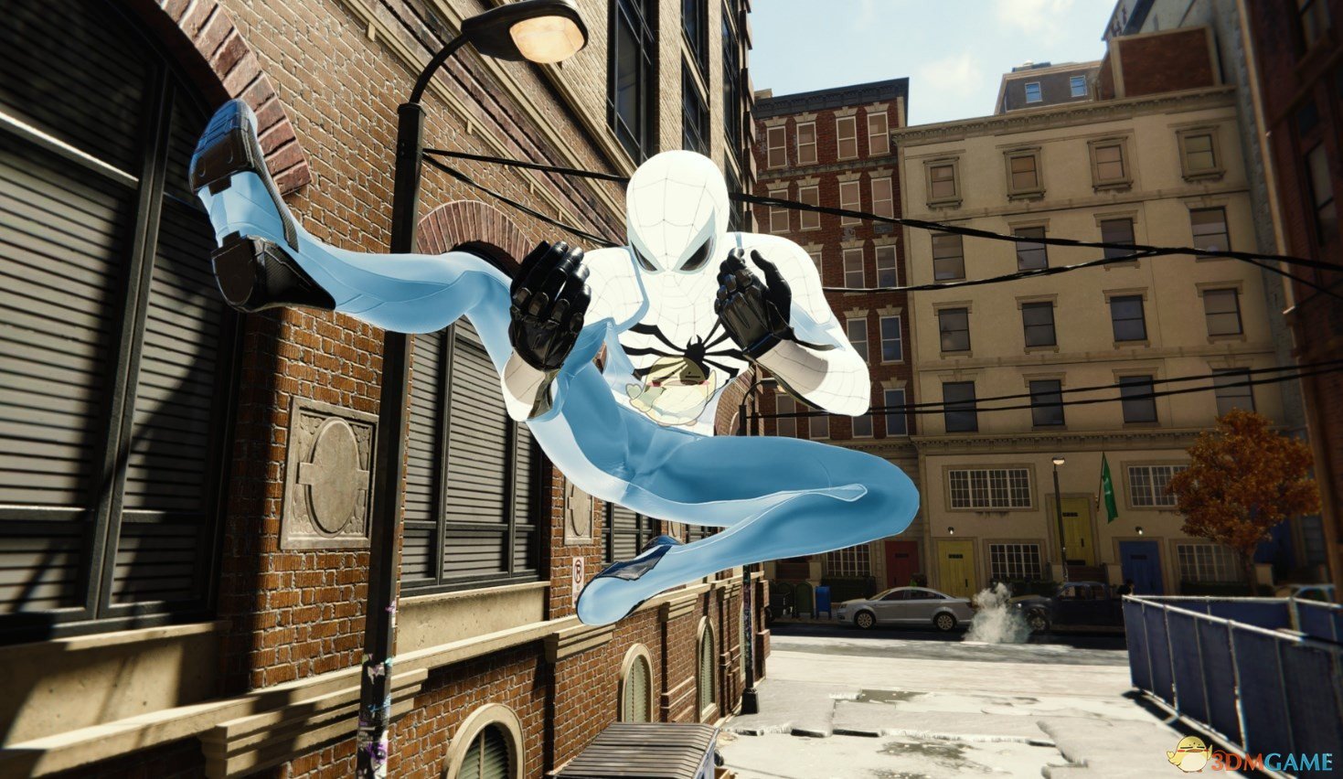 《漫威蜘蛛侠：重制版》负空间战衣白色版MOD
